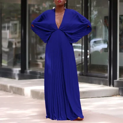Plus Size Batwing White Dress - Image 5