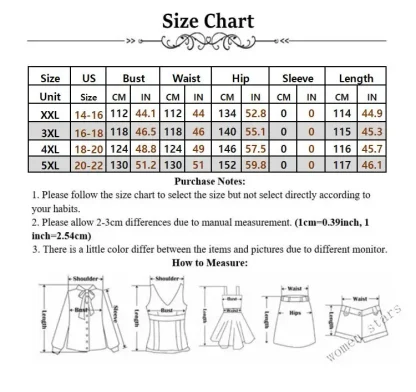 Beach Plus Size Long Dress - Image 7