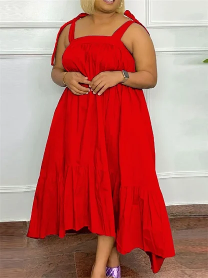 Beach Plus Size Long Dress - Image 5