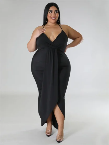 Plus Size White Summer Dress - Image 2