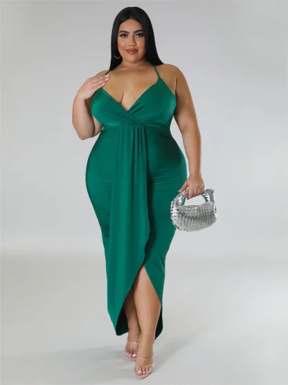Plus Size White Summer Dress - Image 5